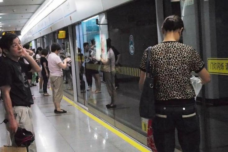 Le métro de Shanghai