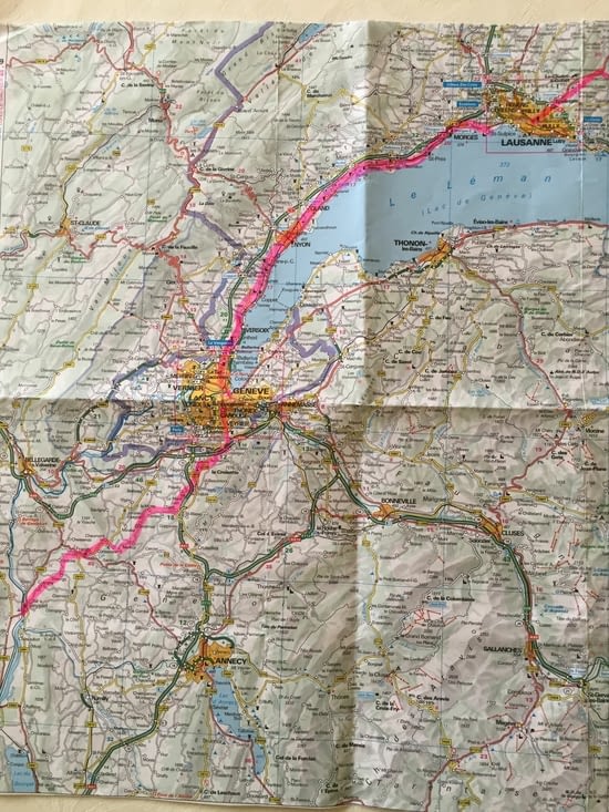 Ce qui a été parcouru !