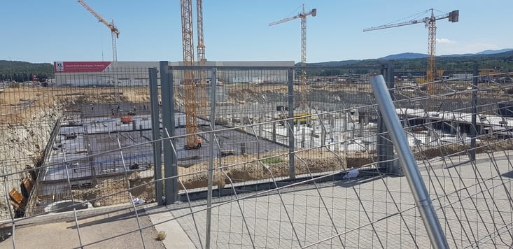 Travaux à la grand Jonquera