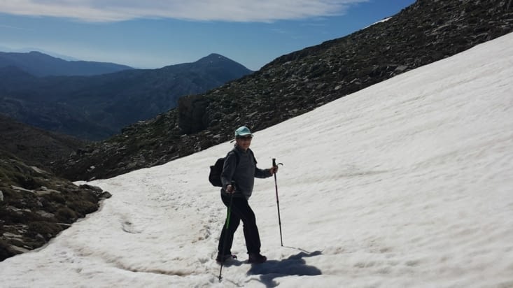 Quelques neve à traverser ! Géniaaaaaal !