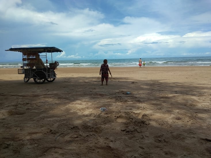 La plage de chao lao est a 6km de notre resort...