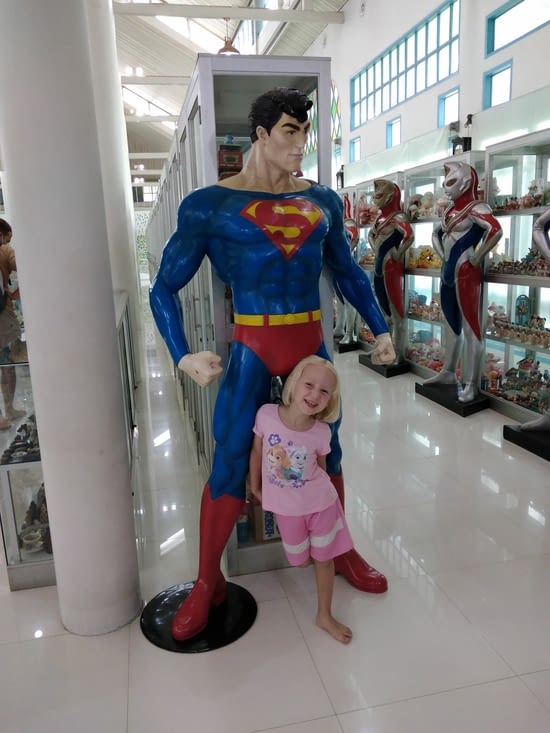 Pause avec superman