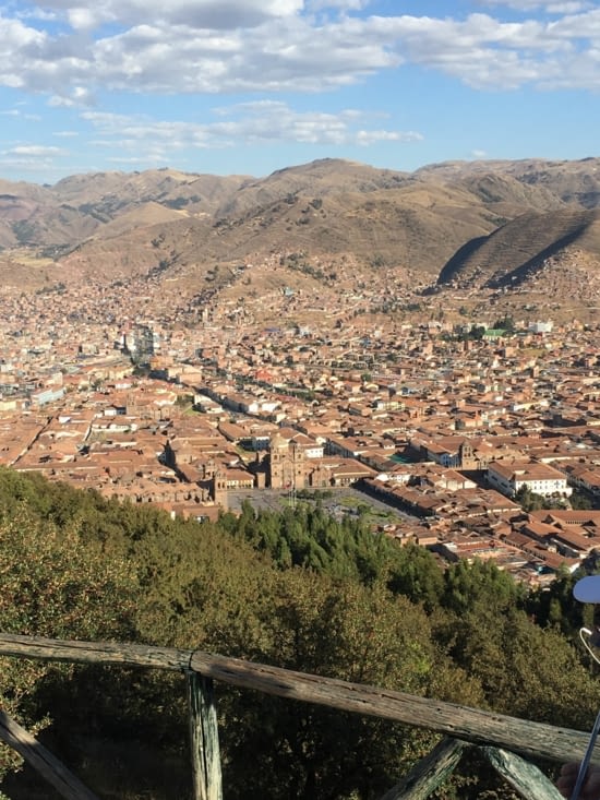 Cusco vu d'en haut