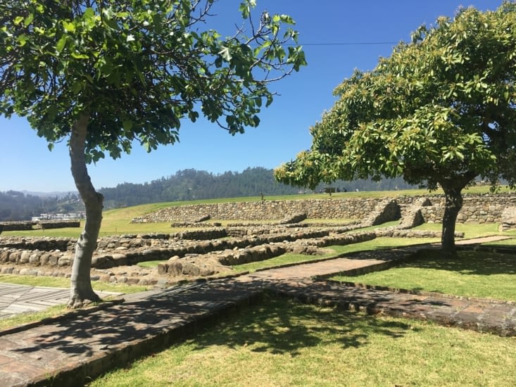 Des ruine au cœur de la ville