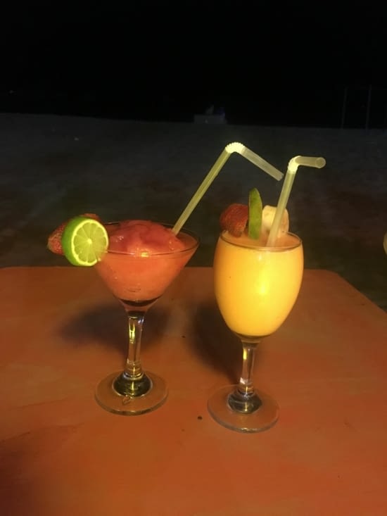 Cocktail sur la plage