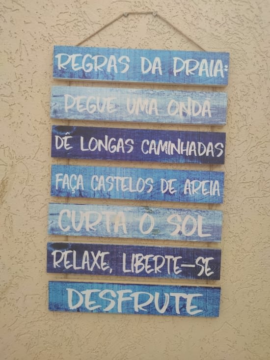 Les règles de la plage!