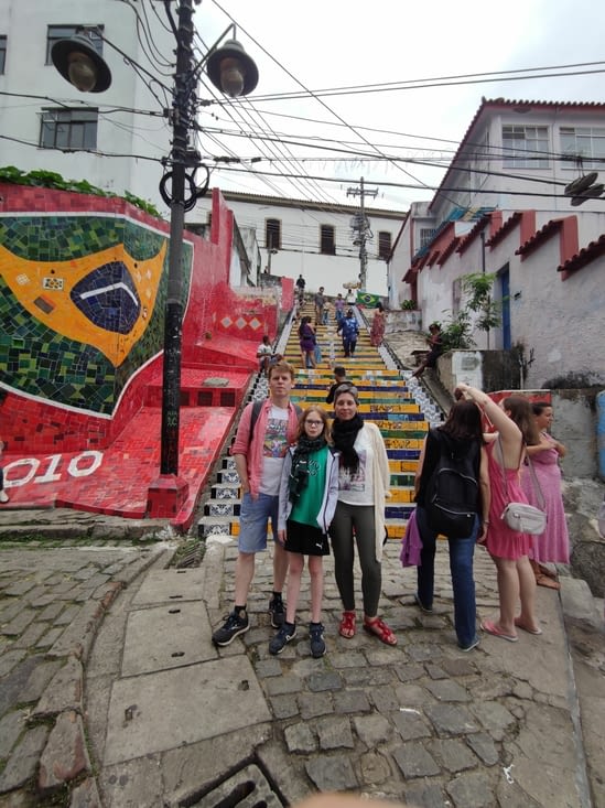 Rio, escalera Selaron
