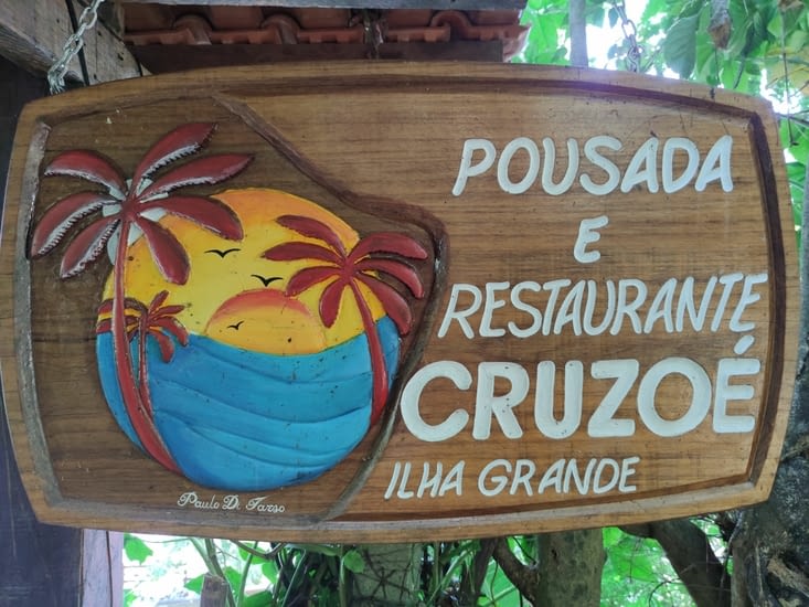 Ilha Grande - Notre Pousada, la bien nommée Cruzoe