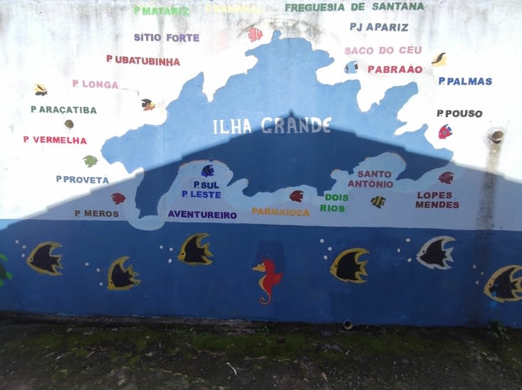 Ilha Grande - nous sommes à Aracatiba