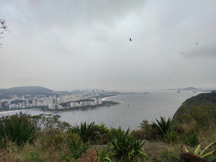 Rio, vue sur Botafogo et Flamengo