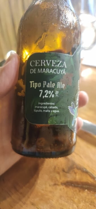 Bière d'Amazonie au Maracuja
