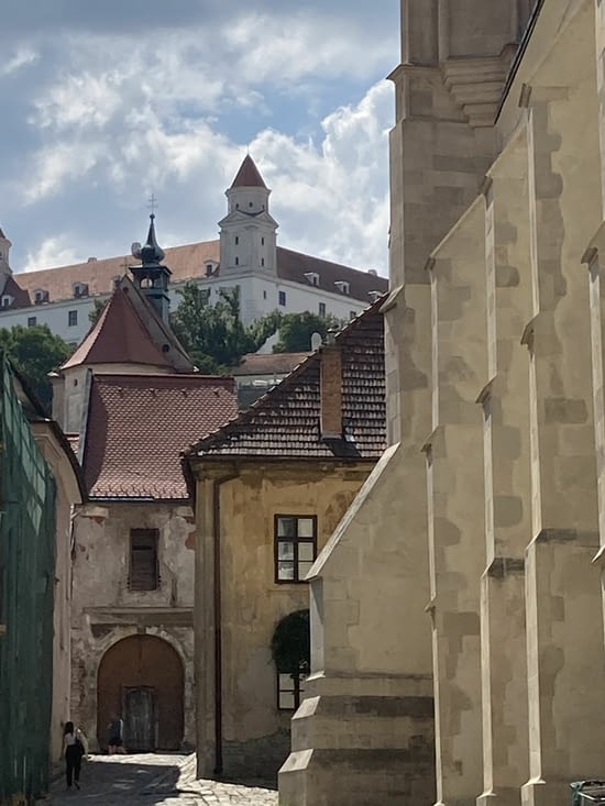 Bratislava son château et ses nombreuses églises