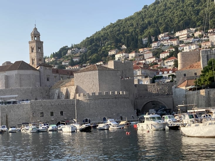 Dubrovnik vue de la mer