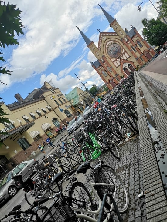 Le suédois aime le vélo !
