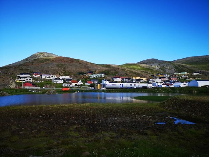 La ville de Honningsvag