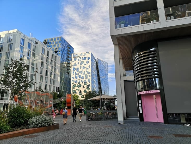 Les vieux quartiers sont peu à peu réhabilités. C'est assez stylé...