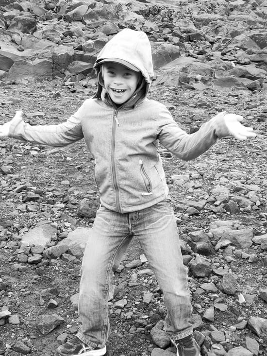 Simeon danse à Ruapehu