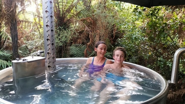 Un ht tub à 40 degrés!