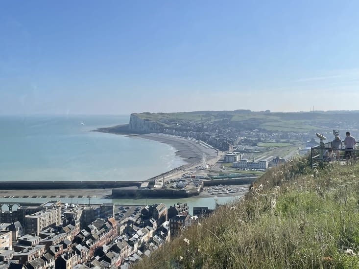 Le Treport . Nous sommes en Normandie