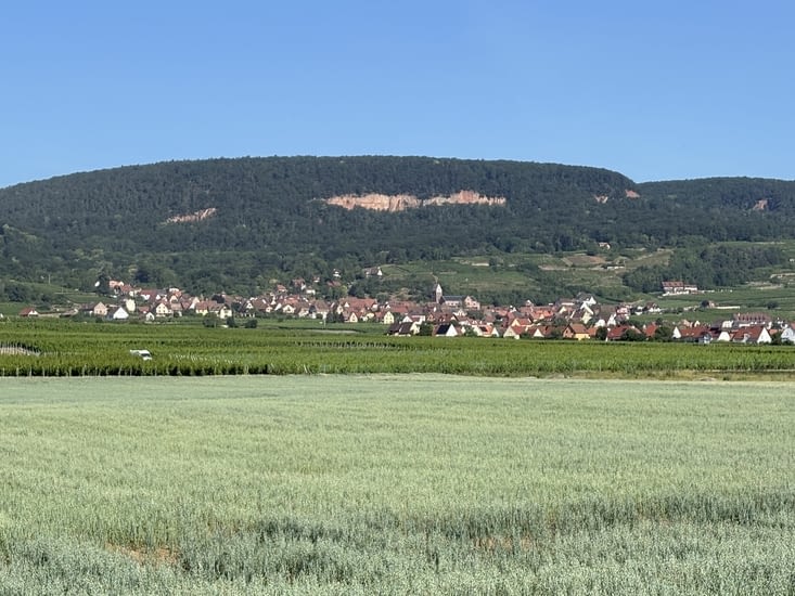 Petits villages dans les vignes