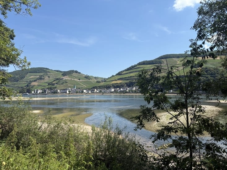 Magnifiques villages côté droit .