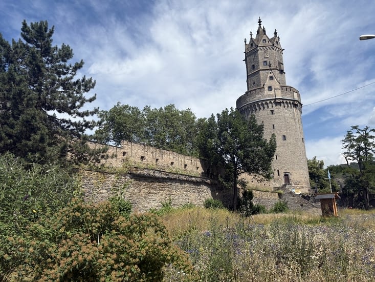 Tour dans les remparts.