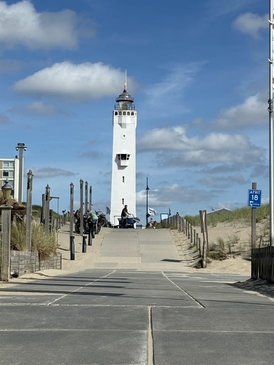 Le Phare de Noordwijk .