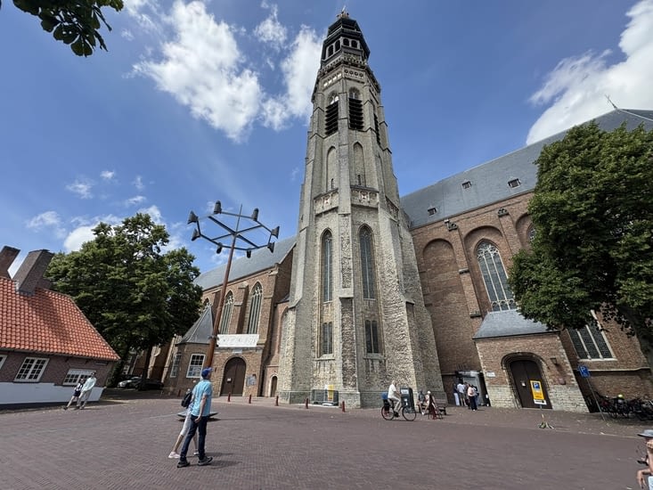 L’église de Midelbourg .