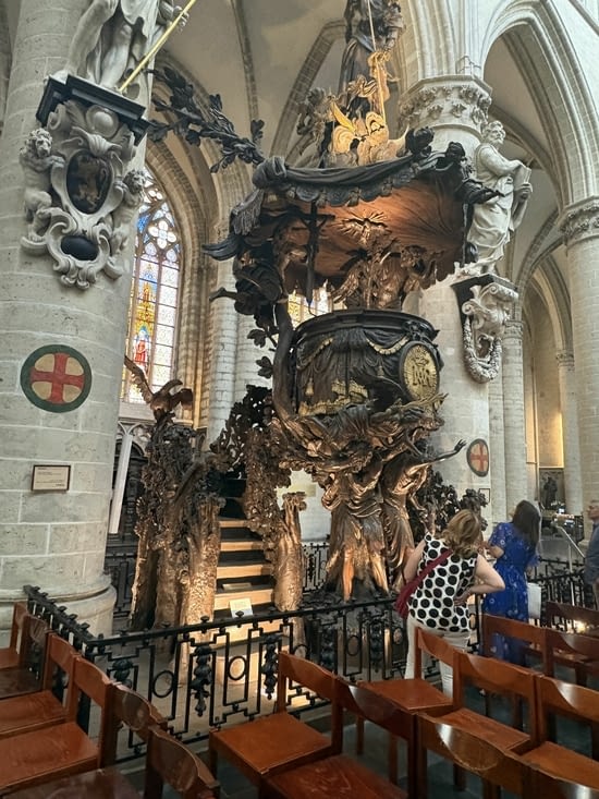 Chaire baroque .