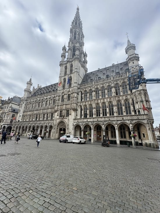 La spectaculaire Grande Place .