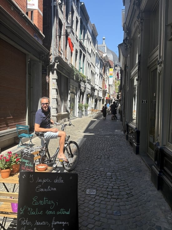 Petites rues à Liege.