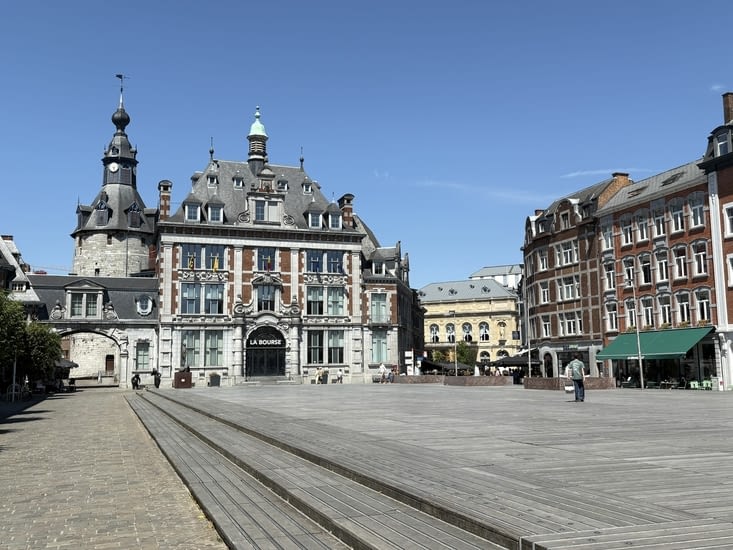 La place du marché.