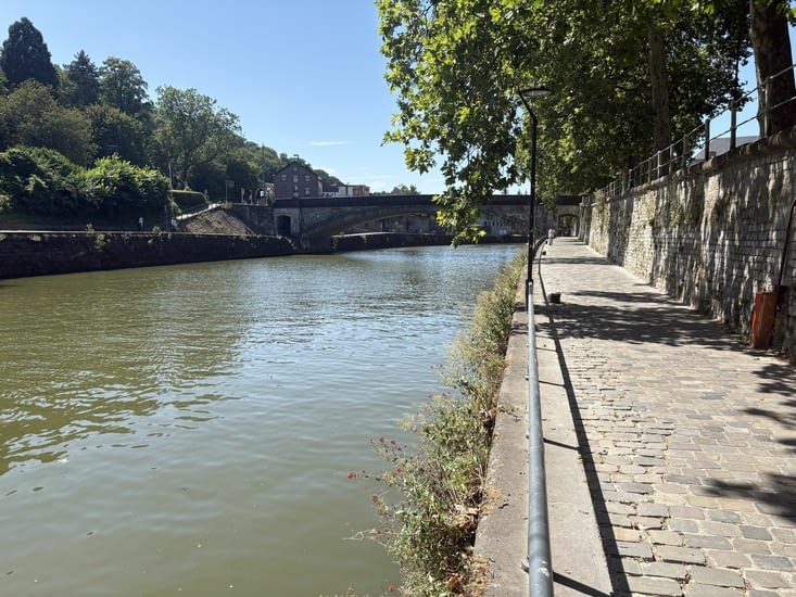 La Sambre l’après midi.