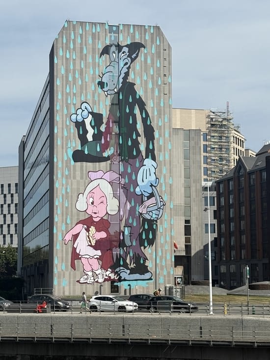 Charleroi c’est reconverti dans le street art