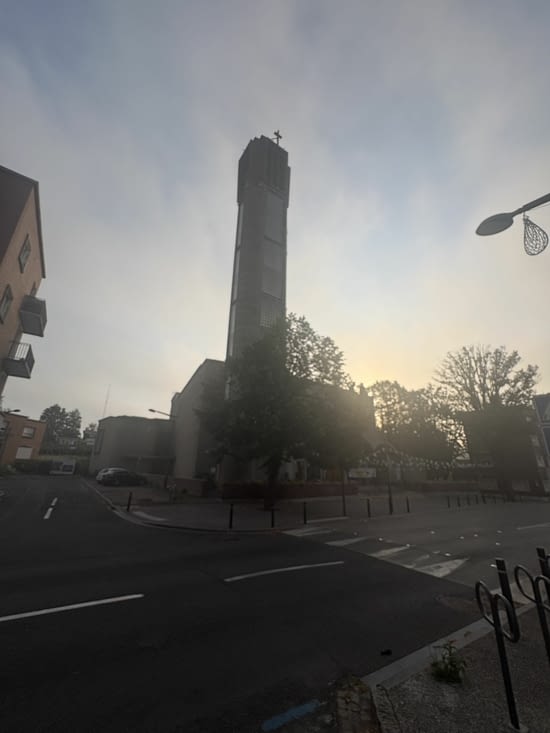 L’église moderne de Maubeuge .
