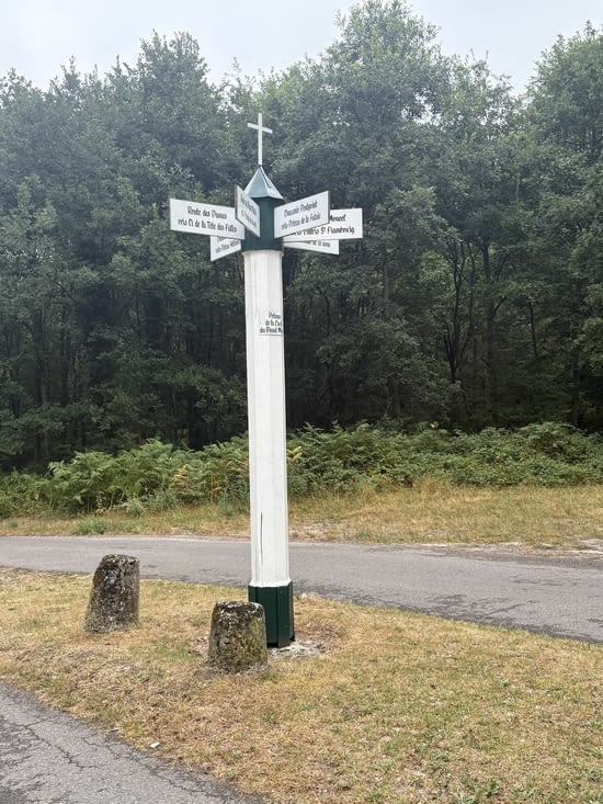 Les poteaux d’intersections , un peu compliqués .