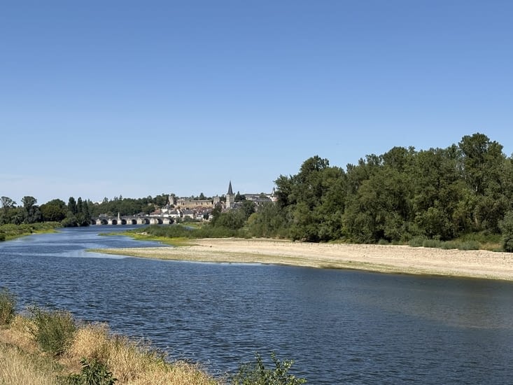 La Loire à la Charité sur Loire ( ville du livre).