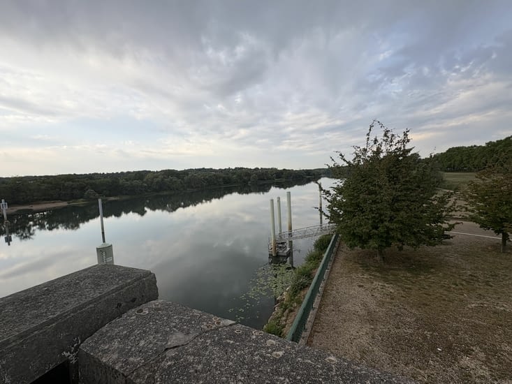 La Saône à Belleville.