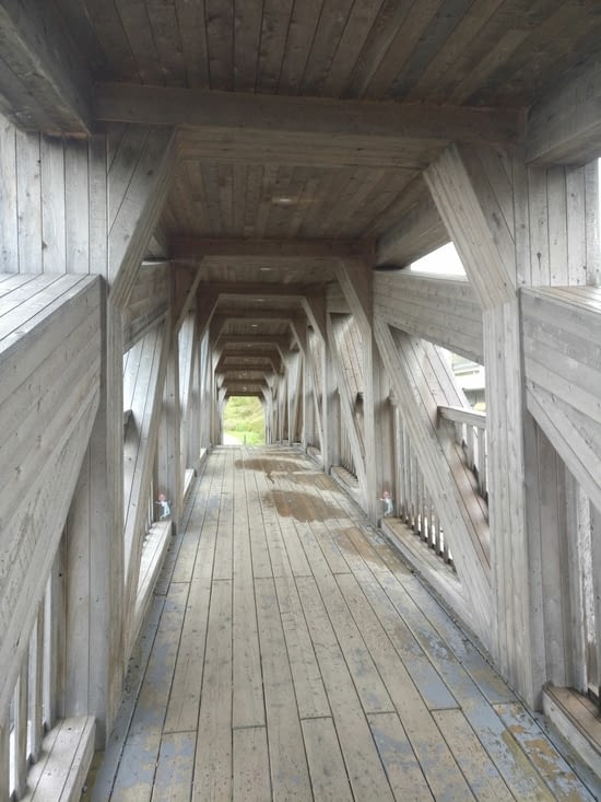 Pont couvert de l’anse à Beaufils