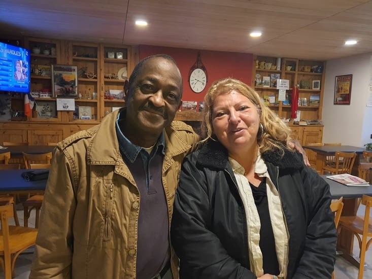 le vétérinaire de Nasbinals , belle rencontre! 😊