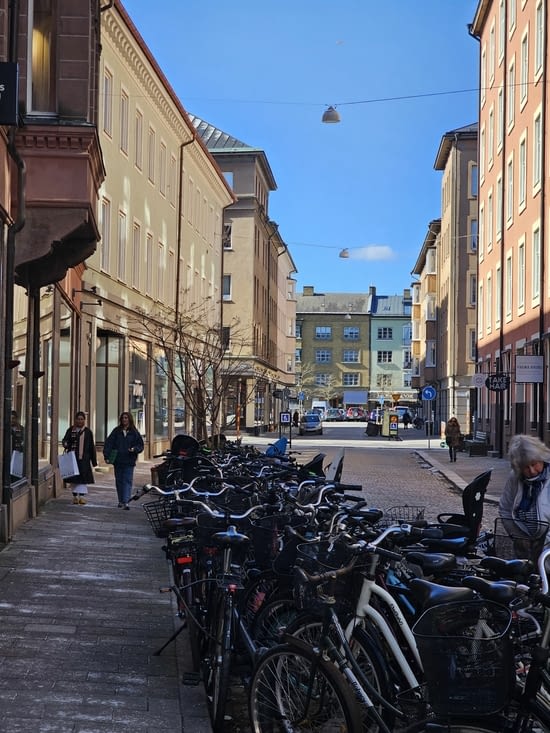 En Suède aussi on circule en vélo