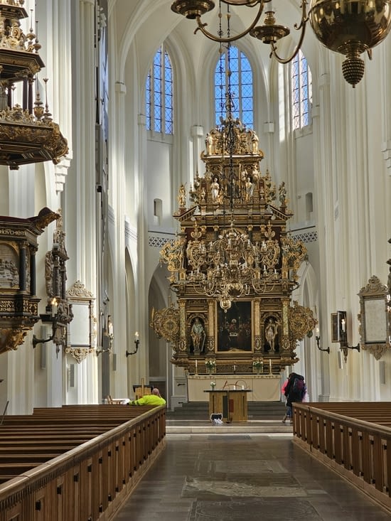 Intérieur de l église St Pétri