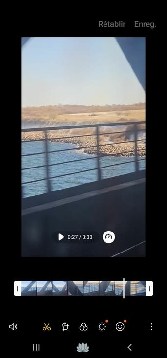 la Suède vue du train sur le pont de l'Oresund