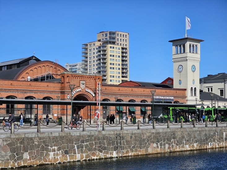 Une vue de la gare centrale