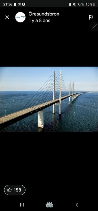 Le fameux pont entre Copenhague et Malmo