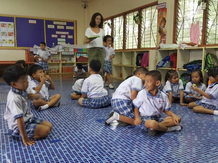 Salle de classe des petits