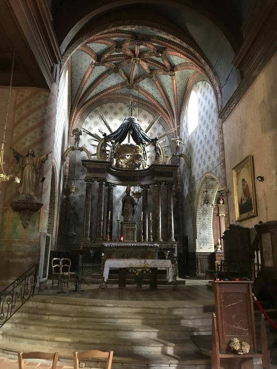 Chœur de l’église de Montesquiou