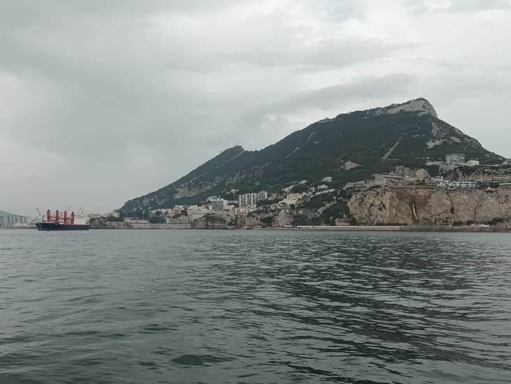 Arrivée à Gibraltar