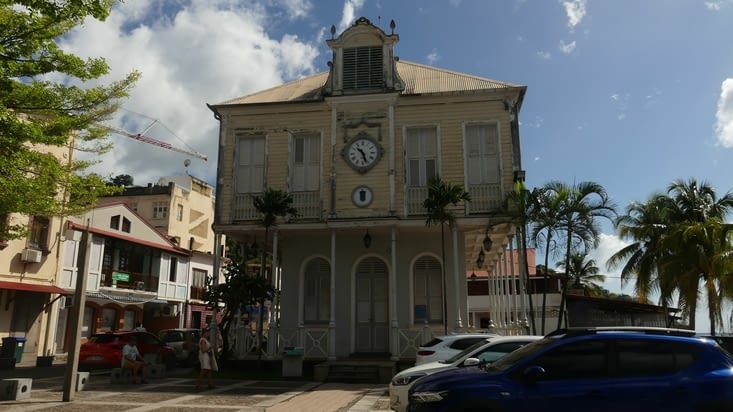 Départ de Saint-Pierre en Martinique