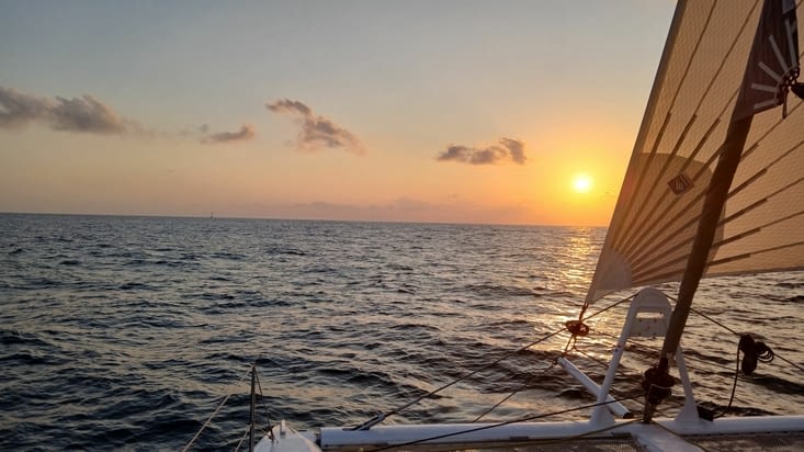 Mers et vents sont bien calmes